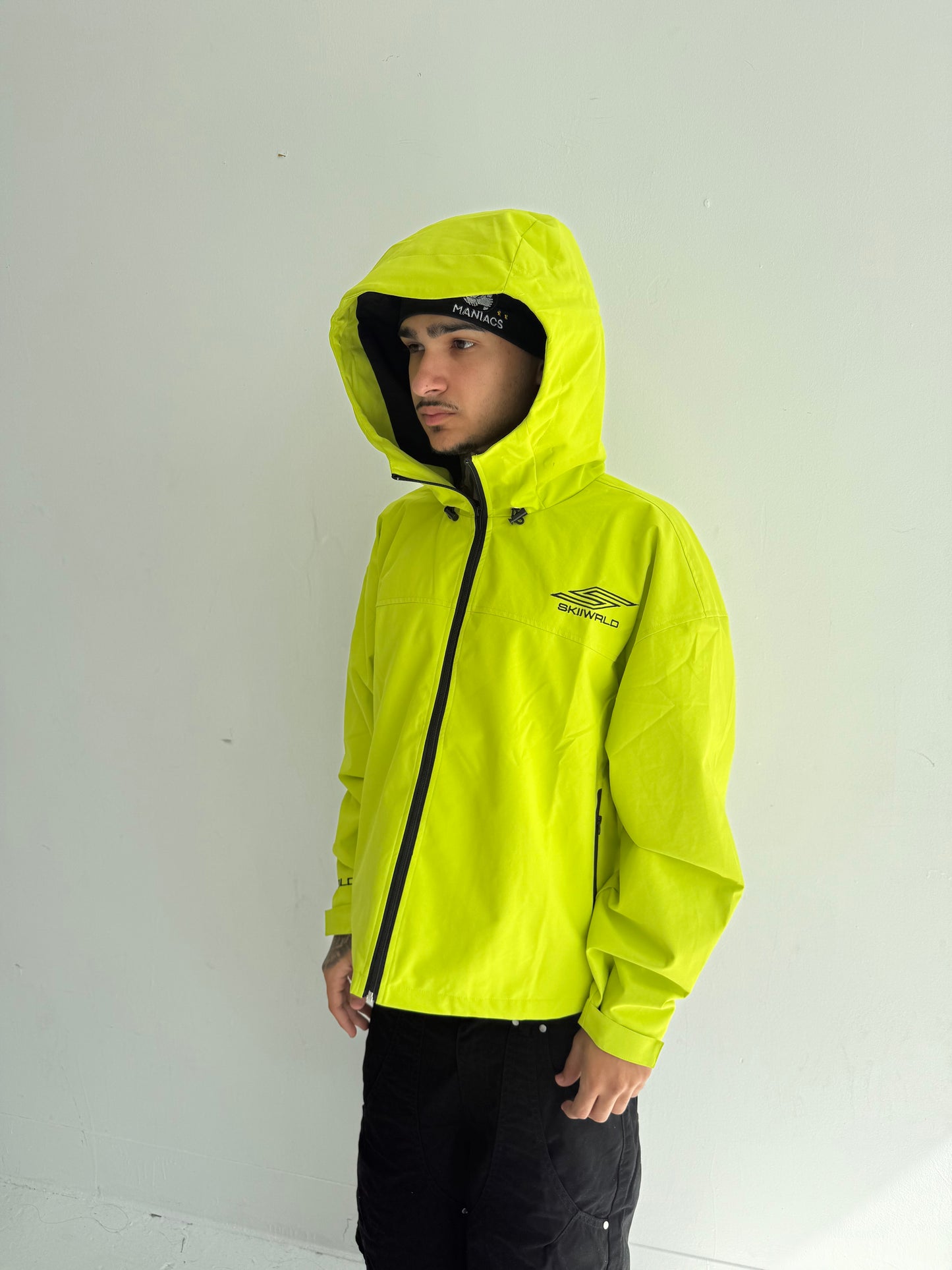 Skiiwrld Rain Jacket (Green)