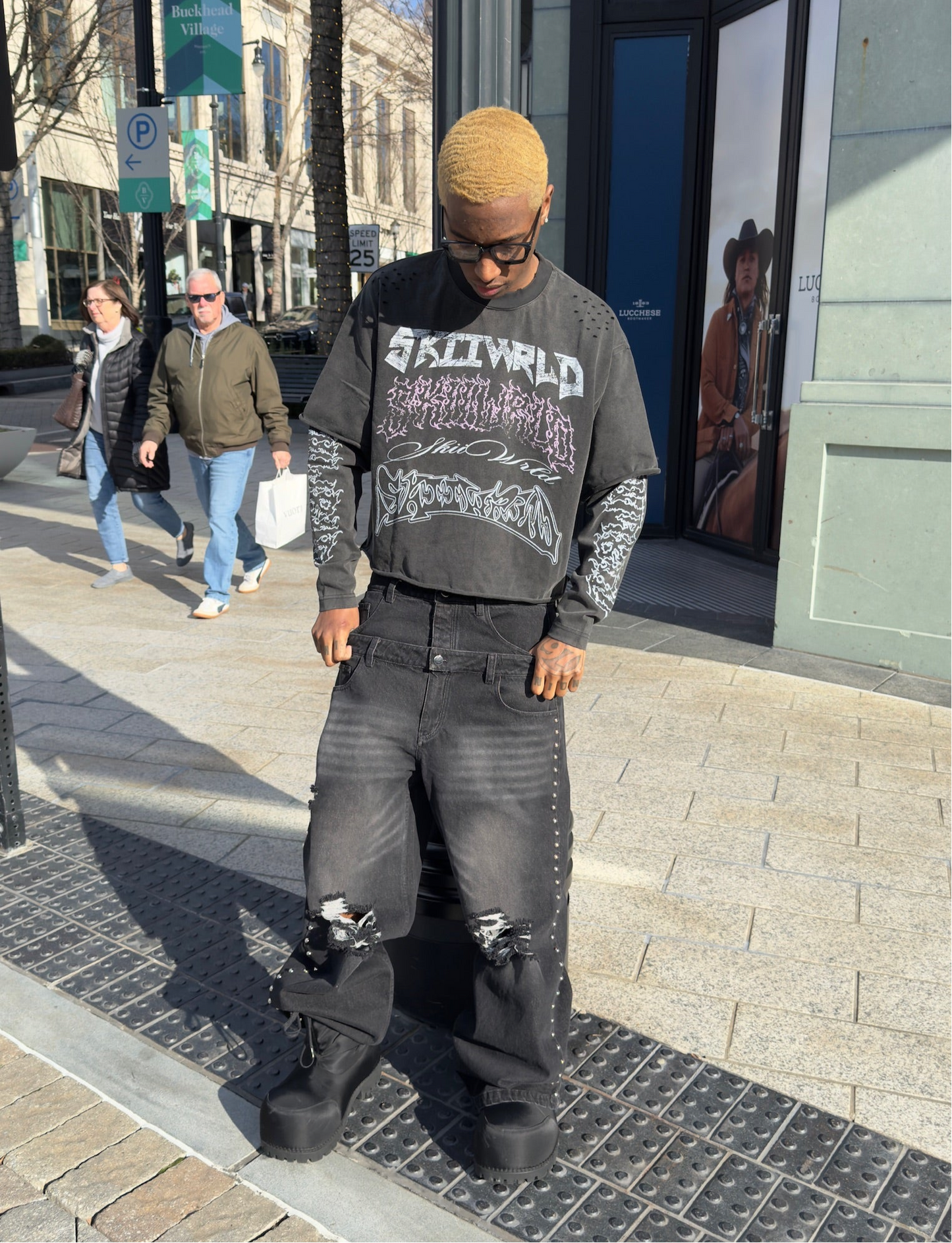 Skiiwrld Double Layer (Black And Pink)