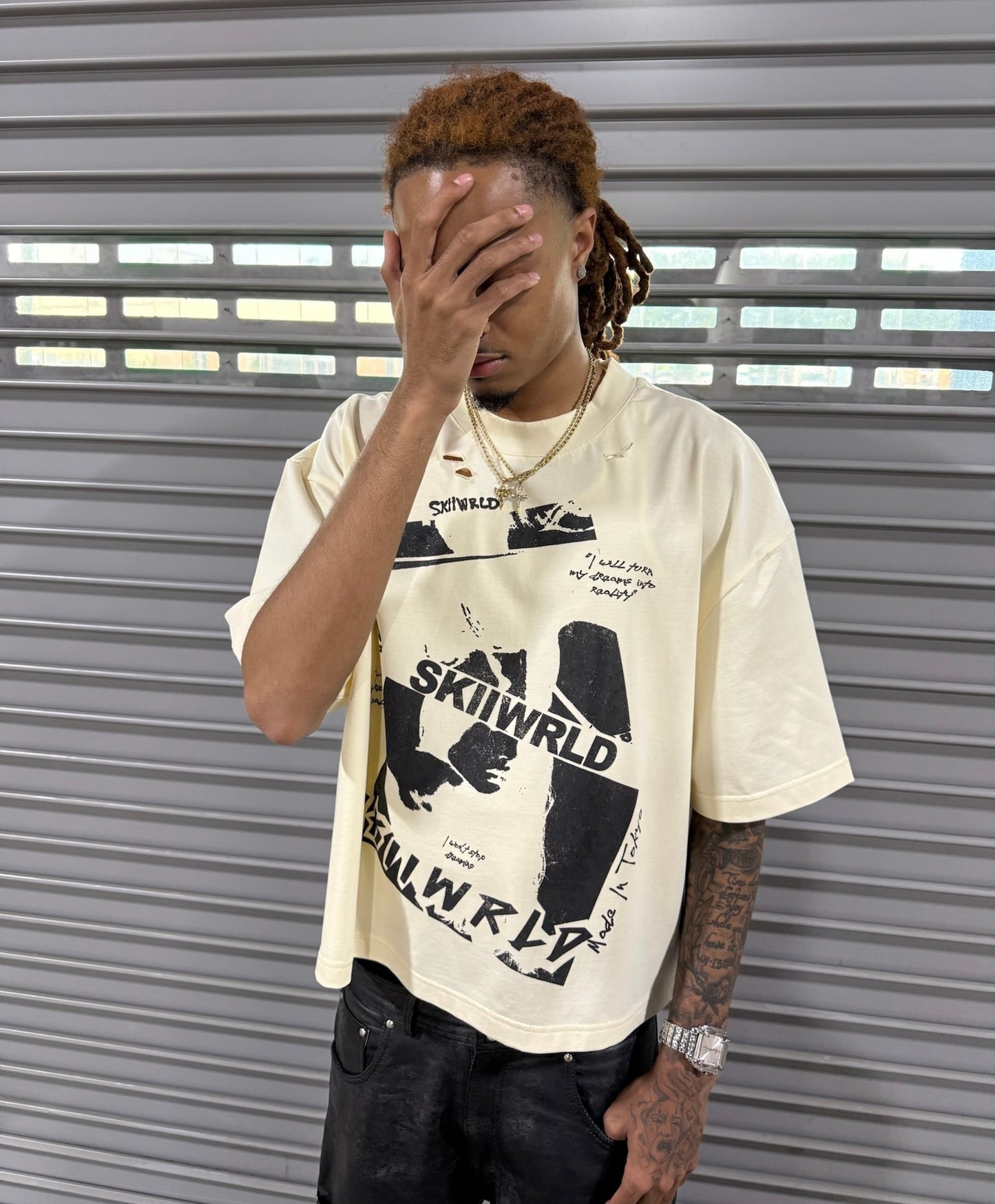 I Won’t Stop Dreaming Tee (Cream)