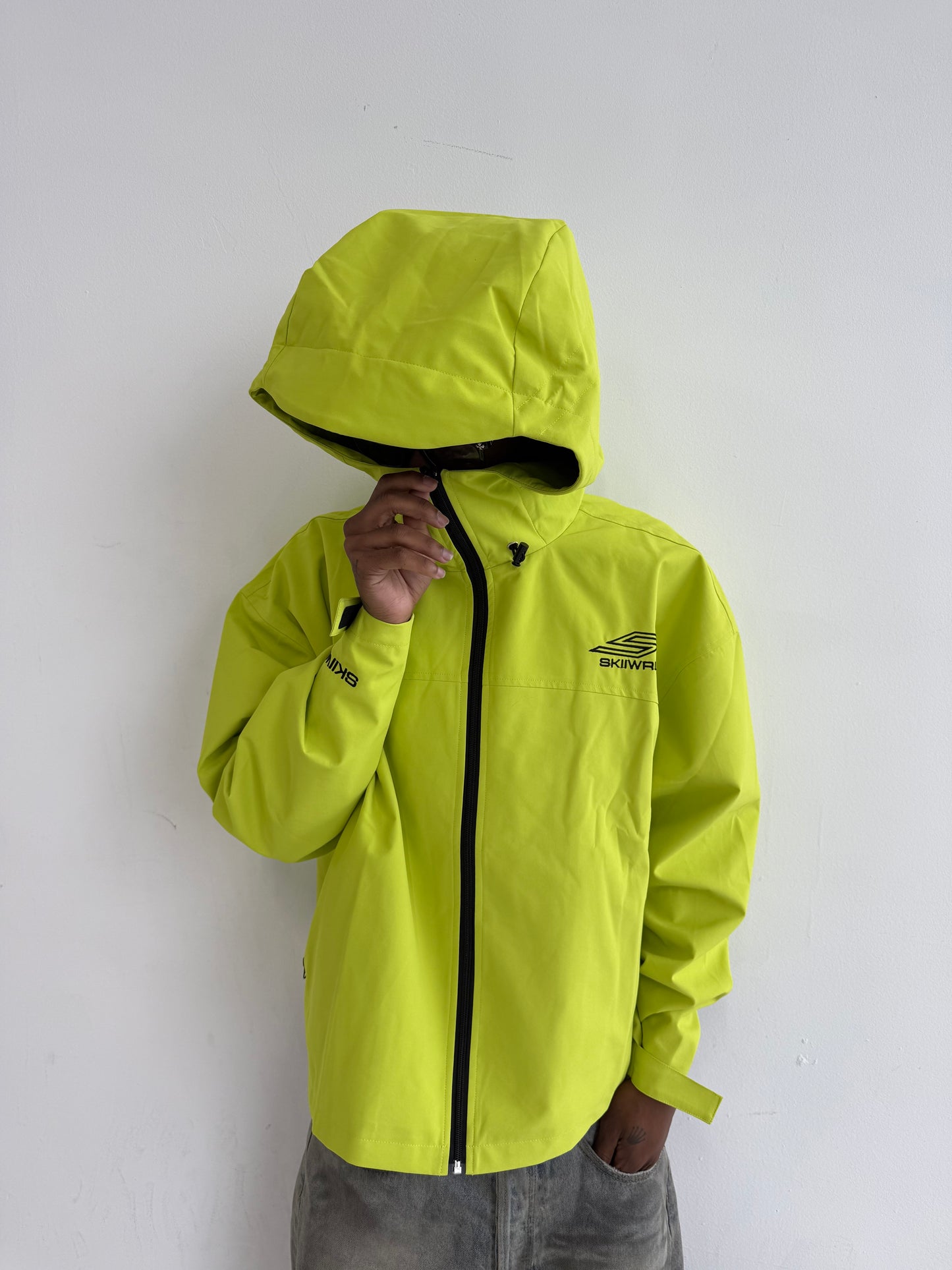 Skiiwrld Rain Jacket (Green)
