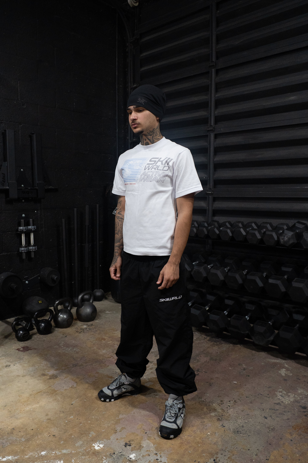 Skiiwrld Running Club Tee (White)