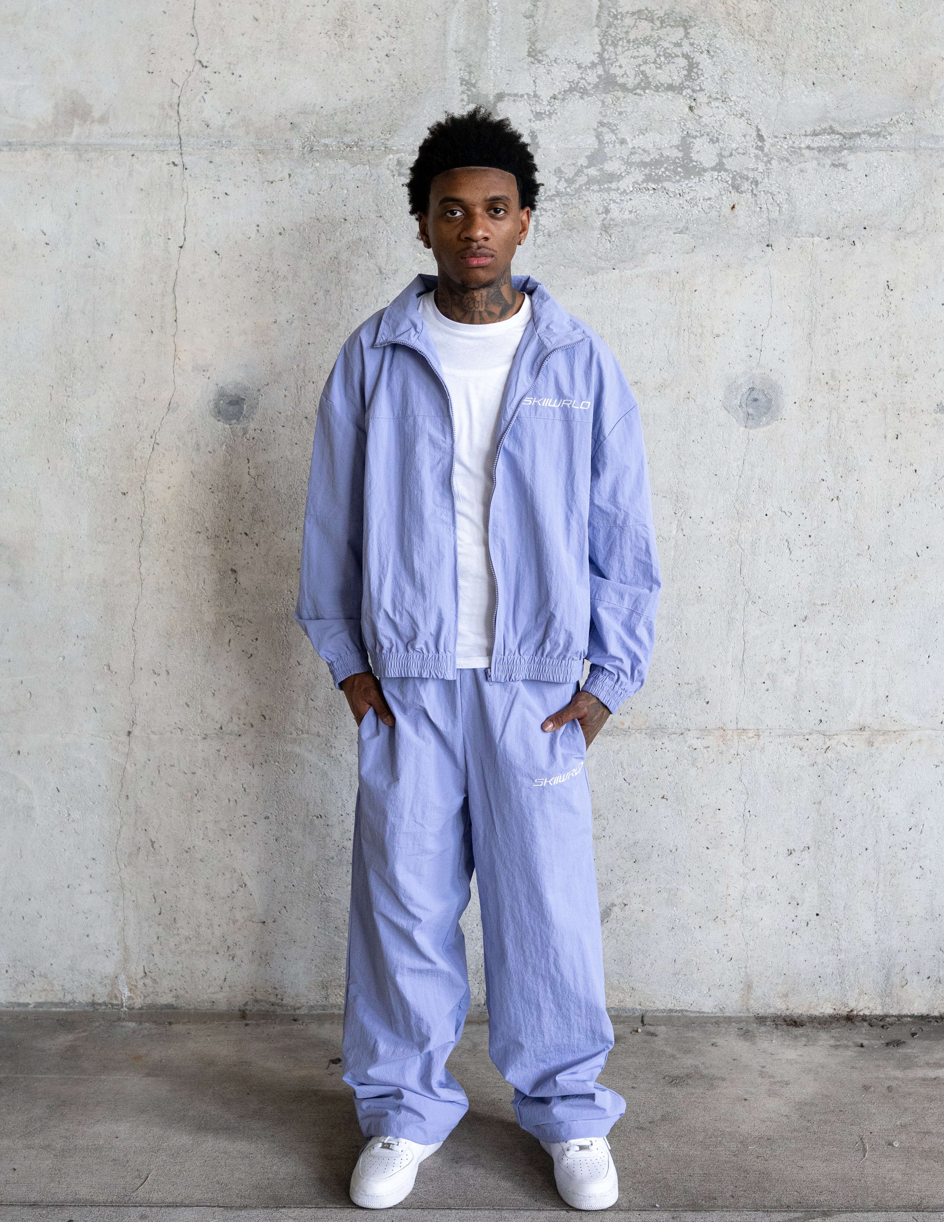 Essential Track Jacket (Lavender)