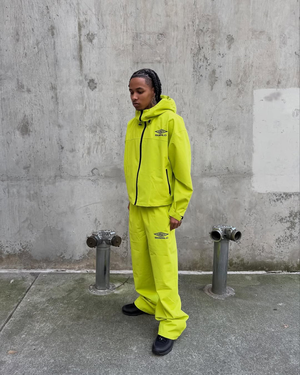 Skiiwrld Rain Set (Green)