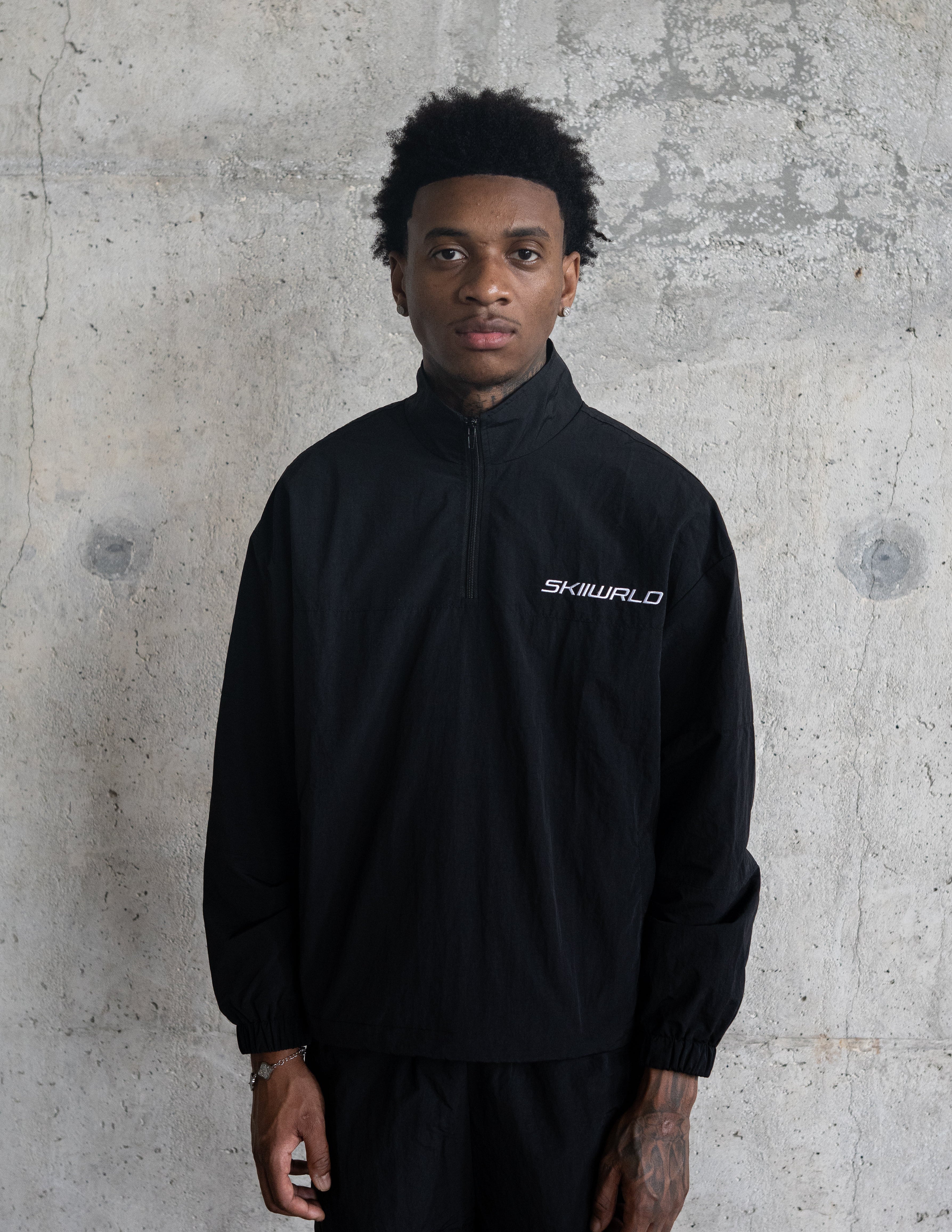 Skiiwrld Quarter Zip (Black)