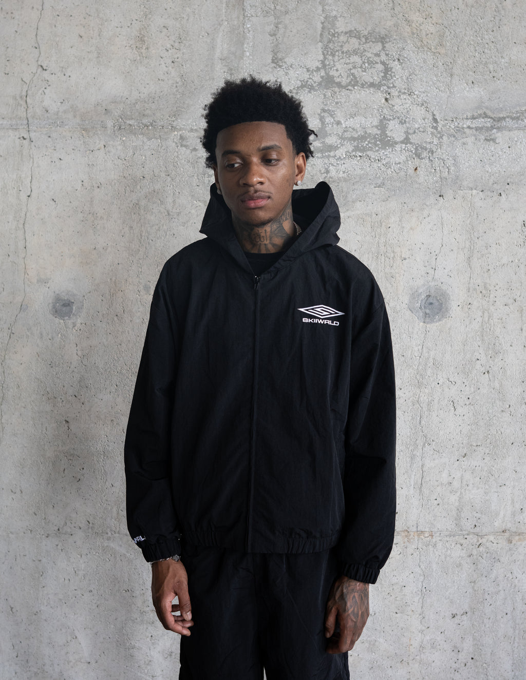 Skiiwrld Windbreaker (Black)