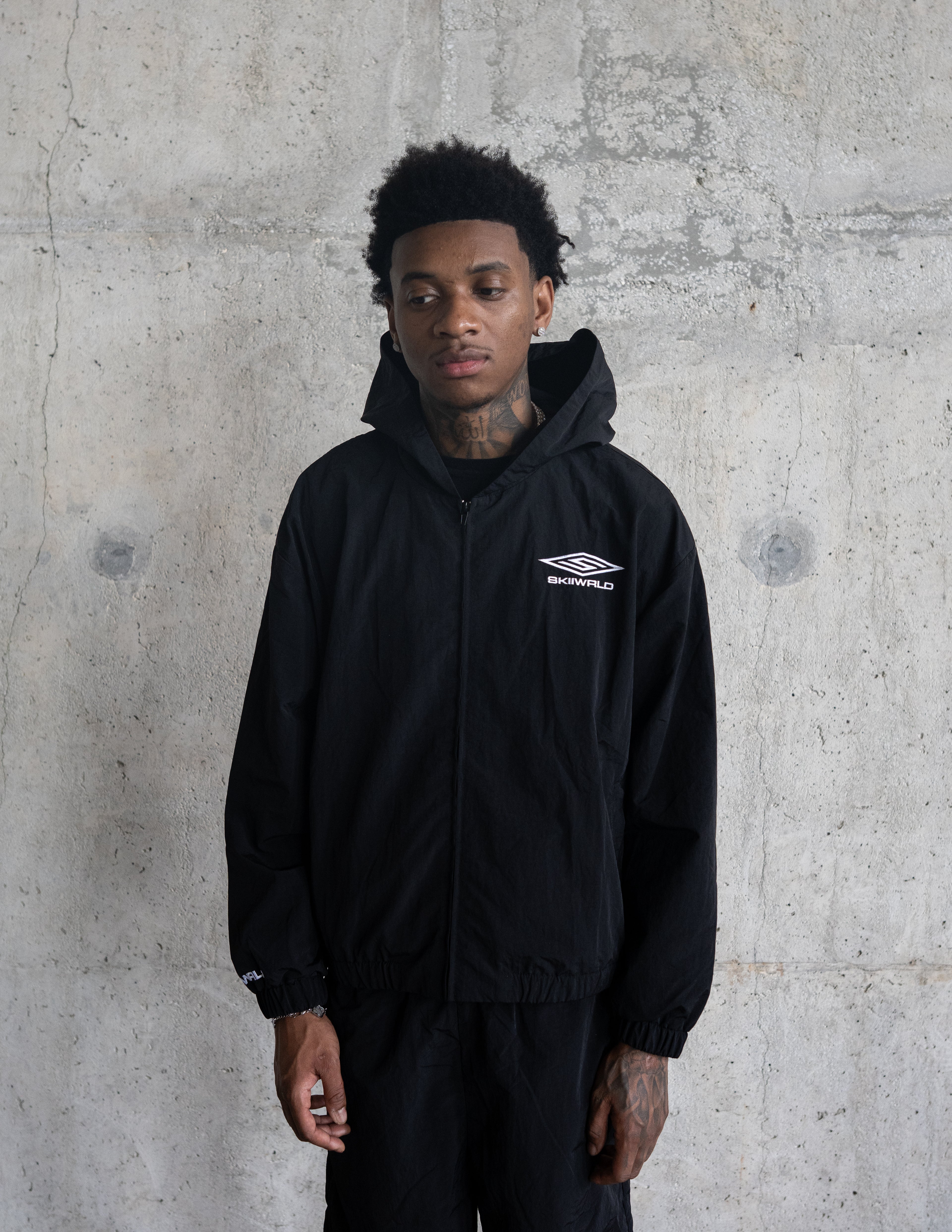 Skiiwrld Windbreaker (Black)