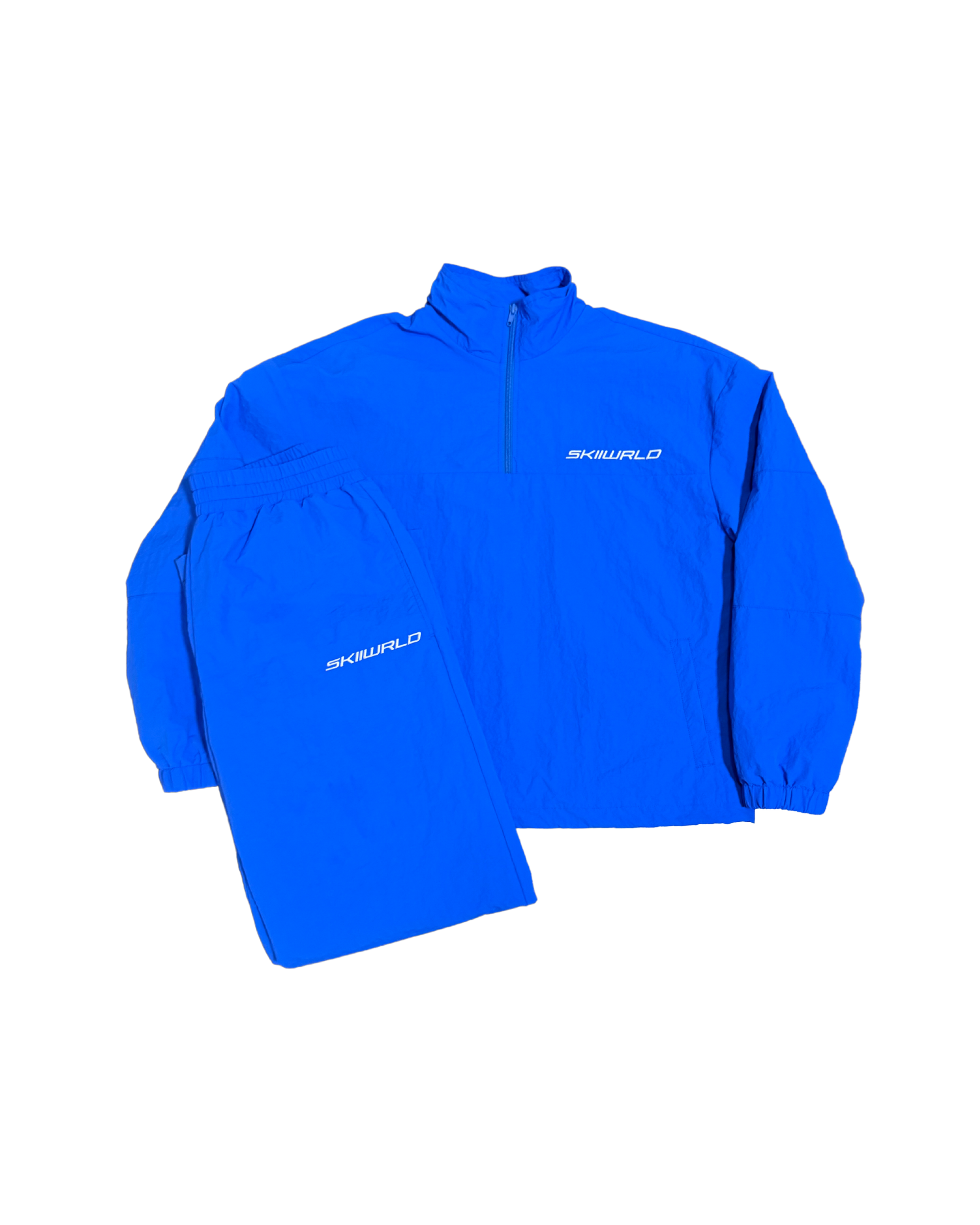 Skiiwrld Quarter Zip Set (Blue)