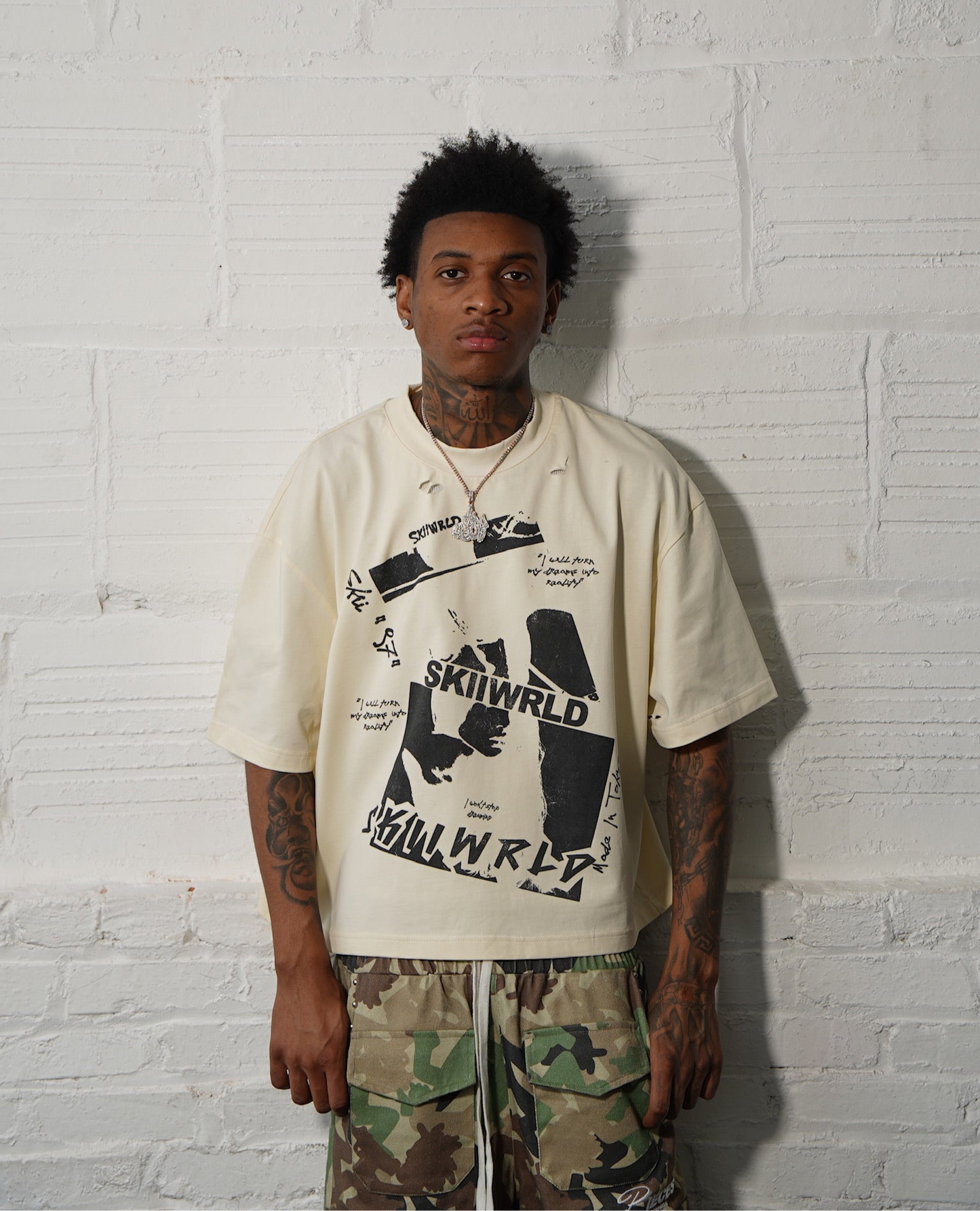 I Won’t Stop Dreaming Tee (Cream)