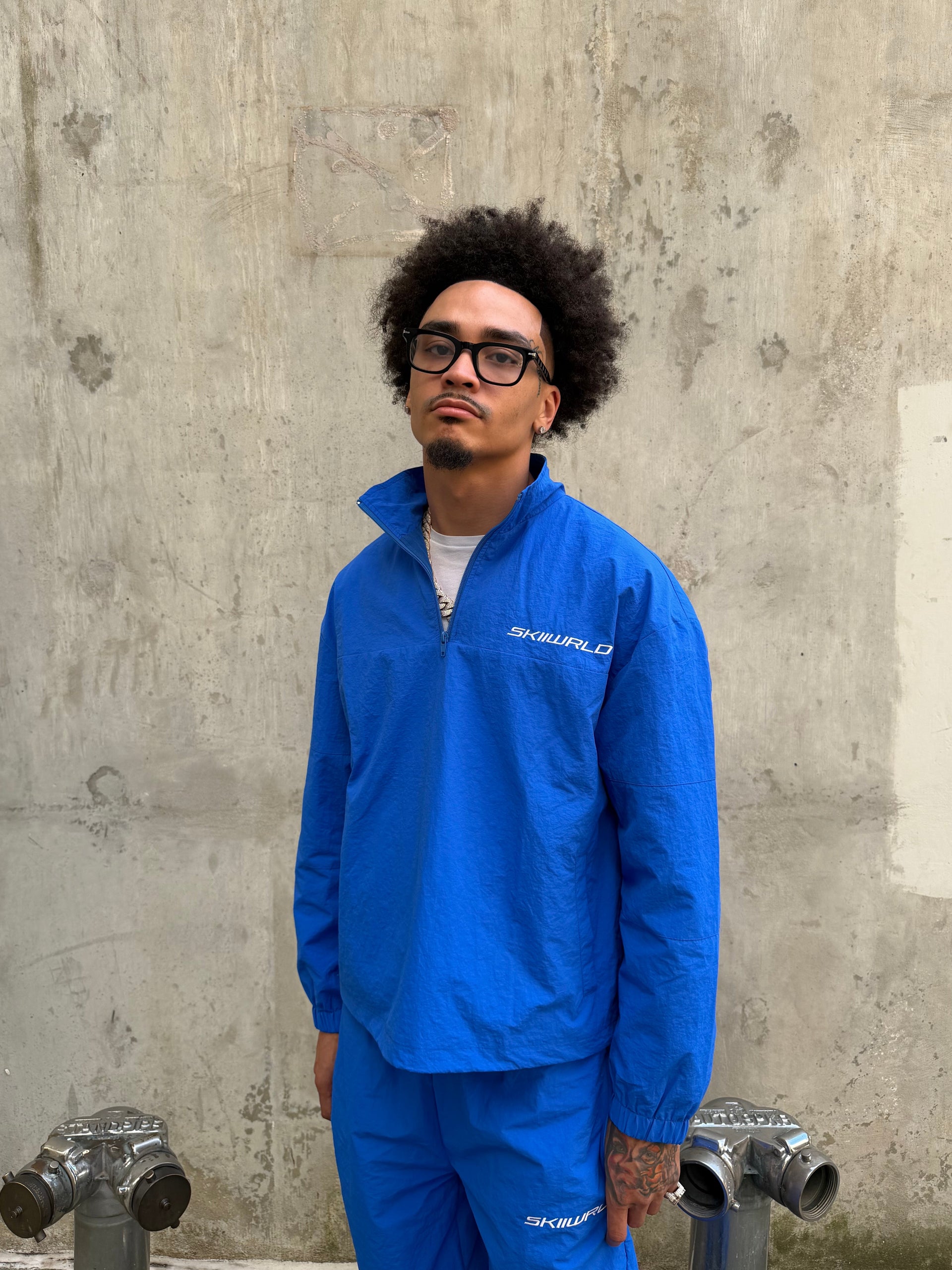 Skiiwrld Quarterzip (Blue)
