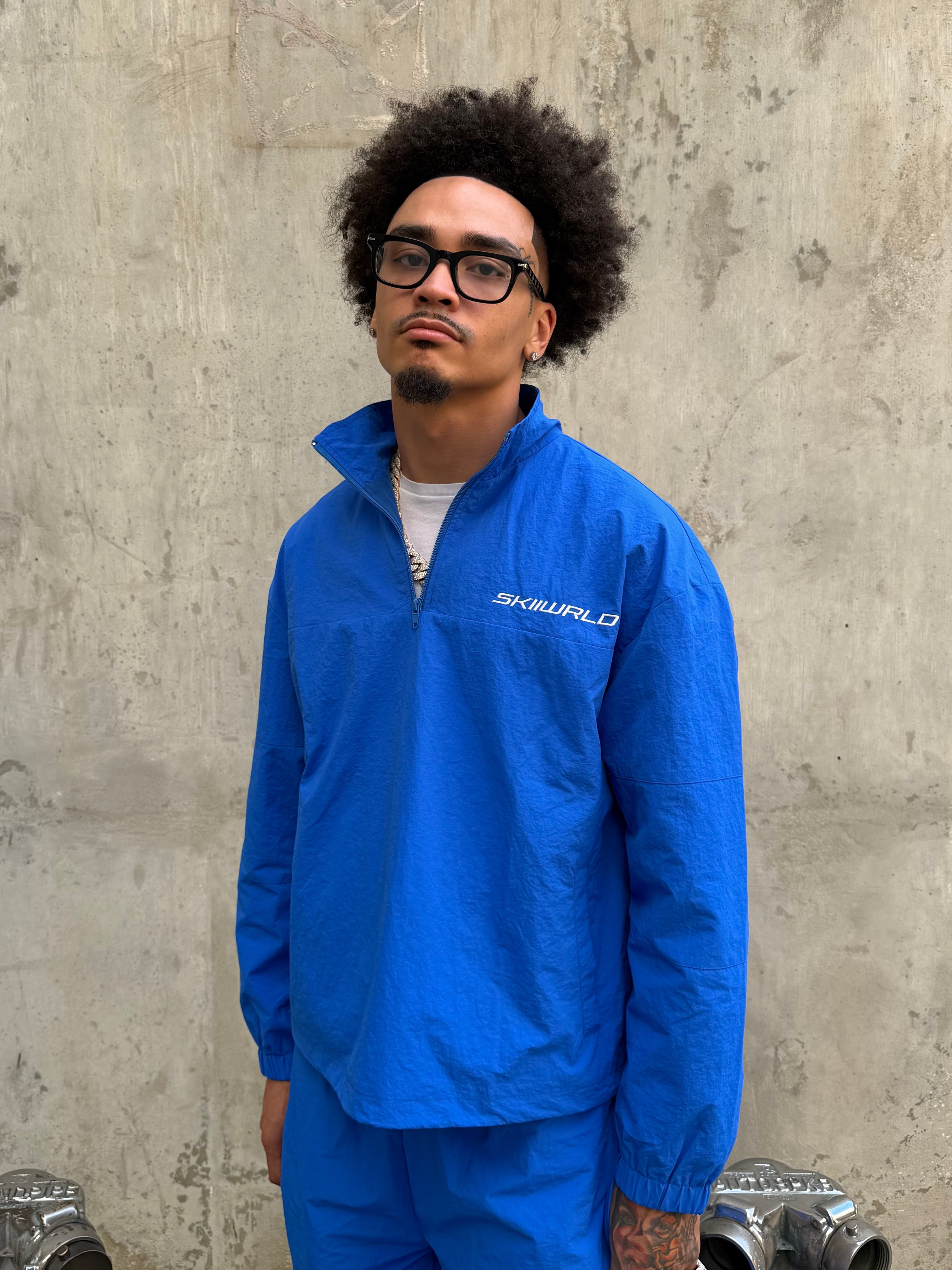 Skiiwrld Quarterzip (Blue)