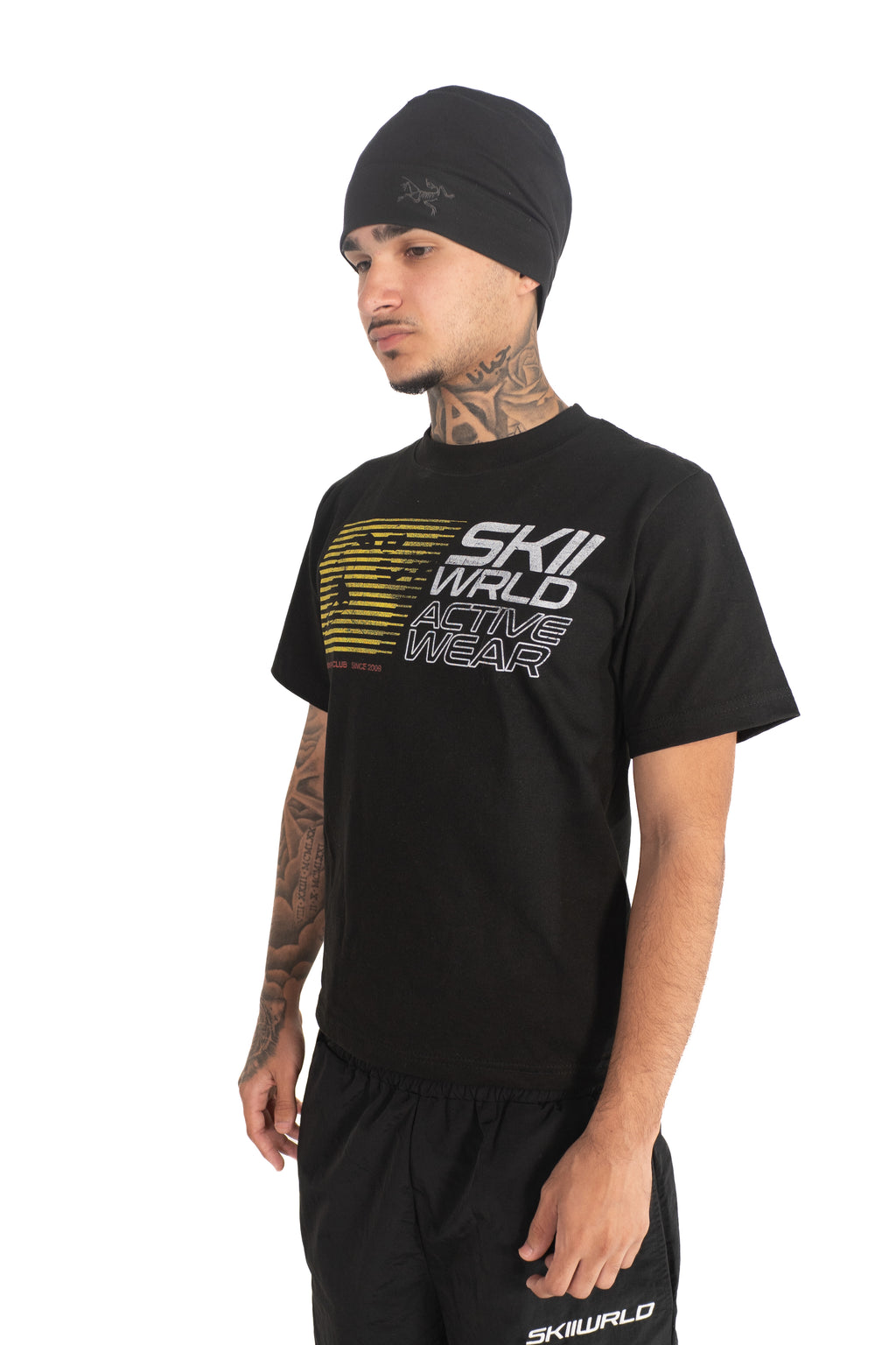 Skiiwrld Running Club Tee (Black)