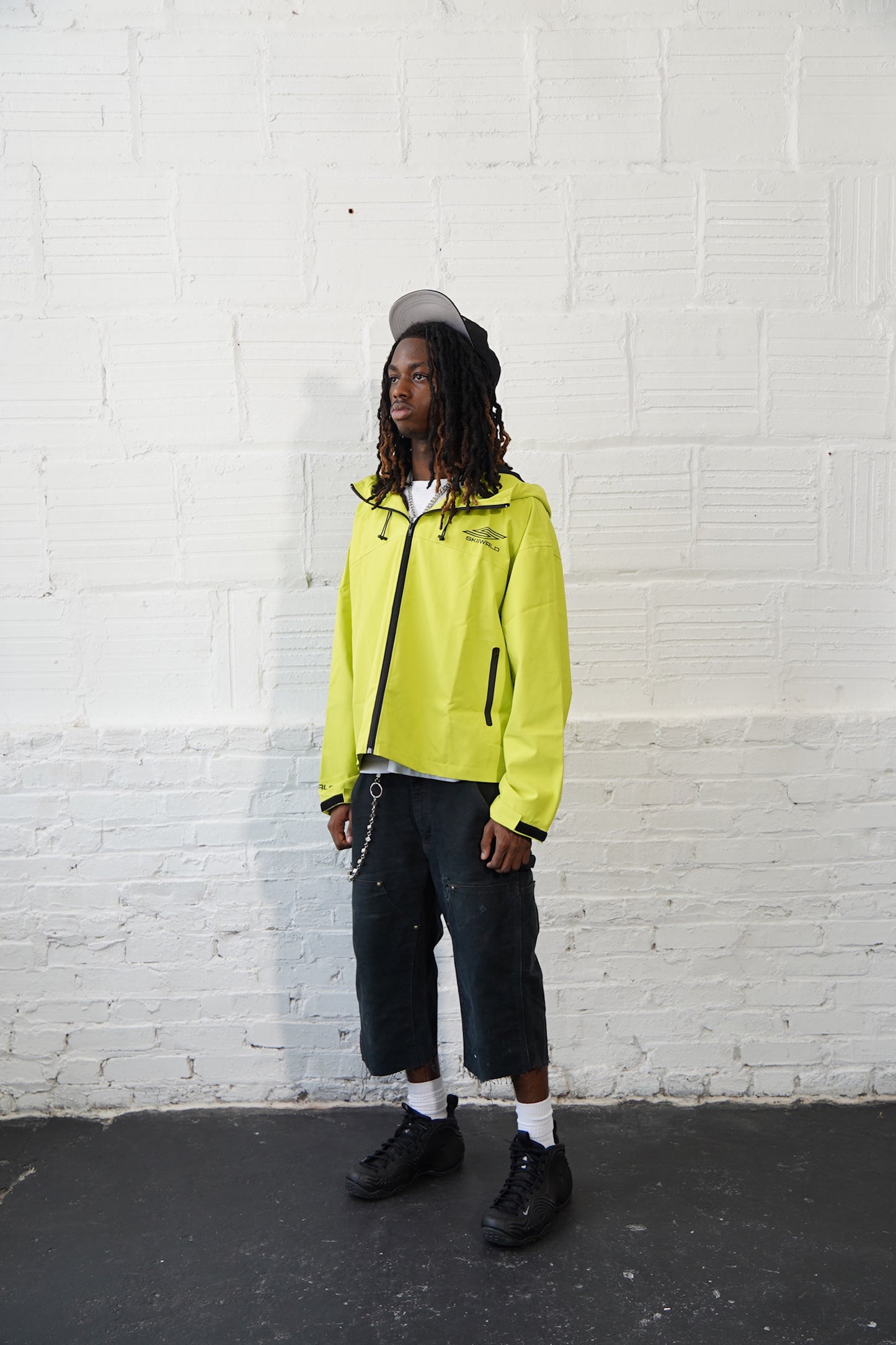 Skiiwrld Rain Jacket (Green)