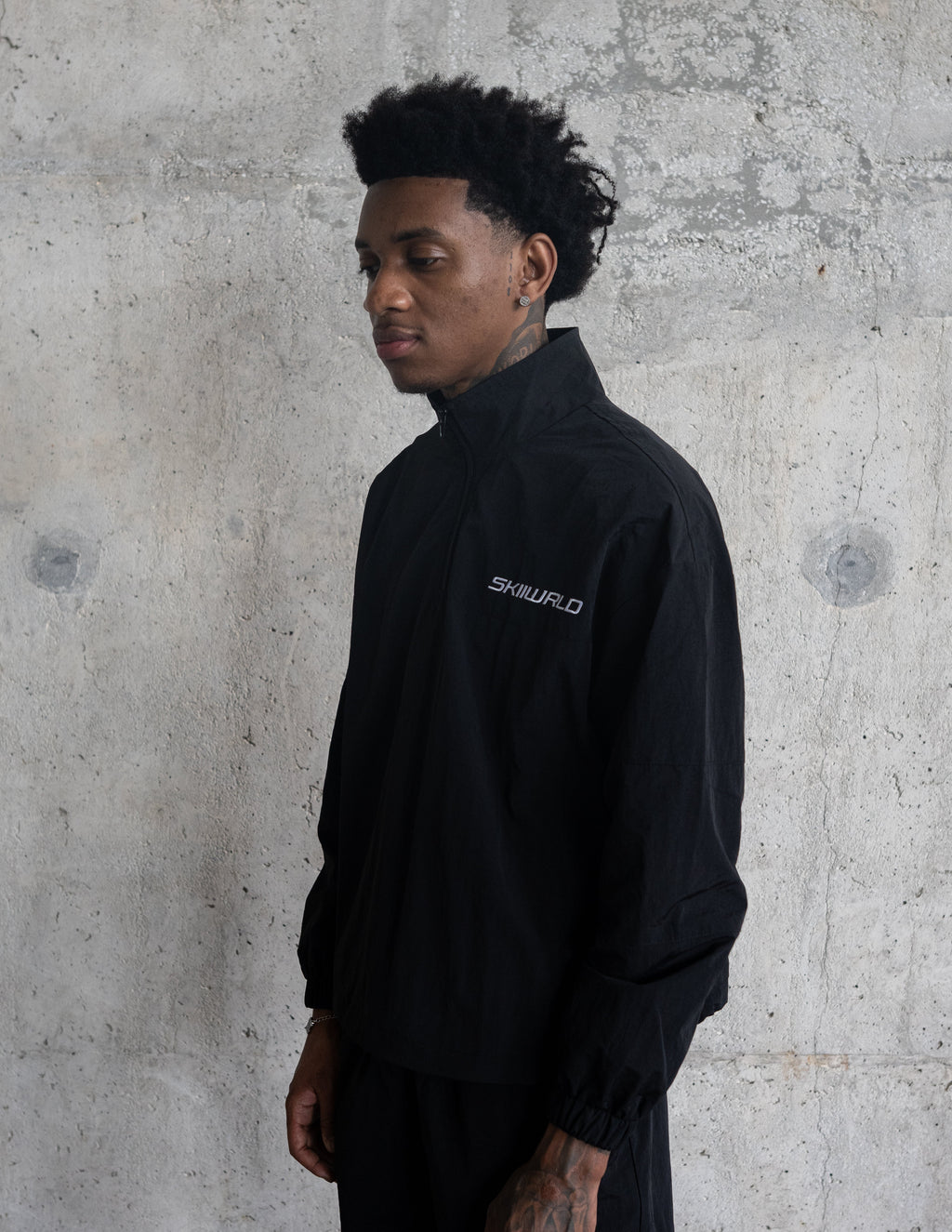 Skiiwrld Quarter Zip (Black)