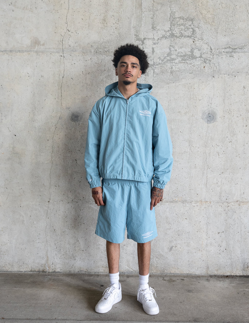 Skiiwrld Wind Breaker (Baby Blue)