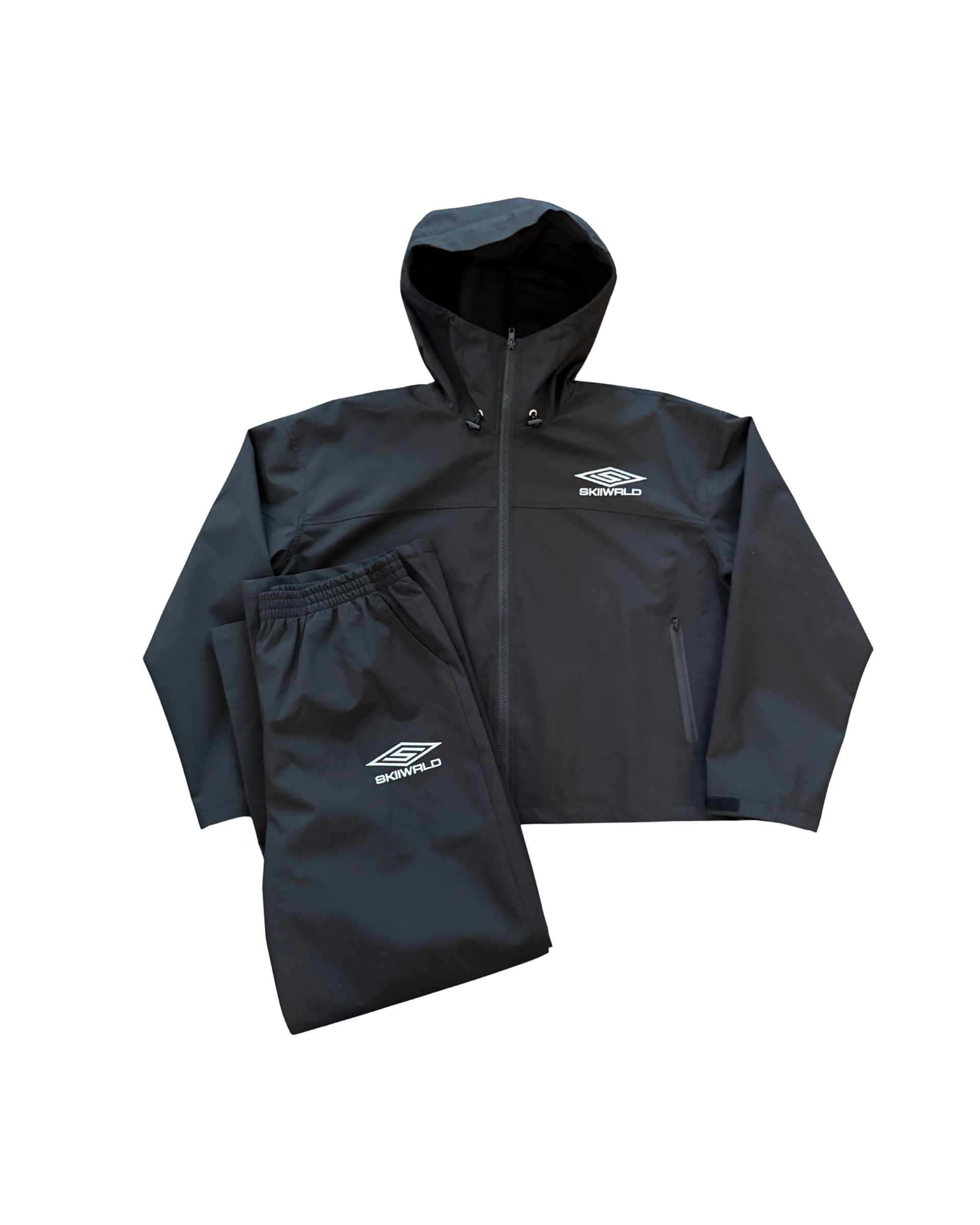 Skiiwrld Rain Set (Black)