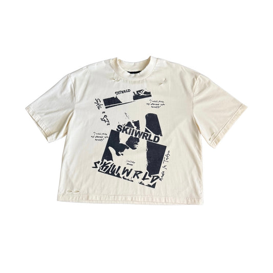 I Won’t Stop Dreaming Tee (Cream)