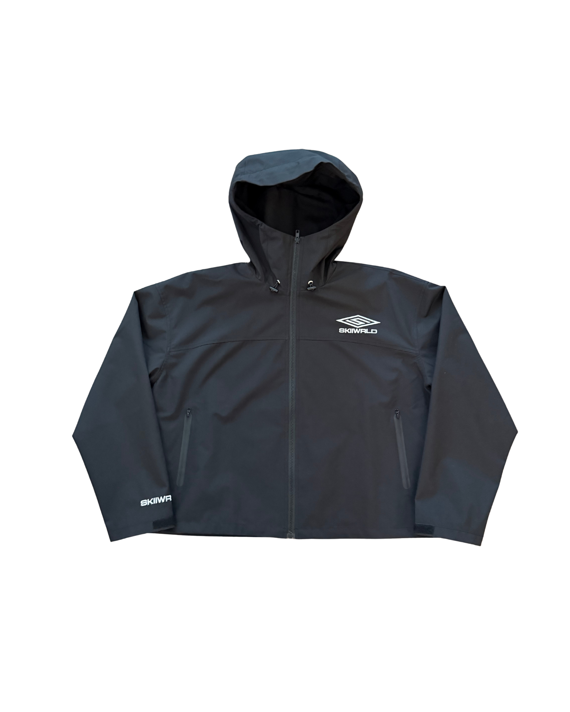 Skiiwrld Rain Jacket (Black)